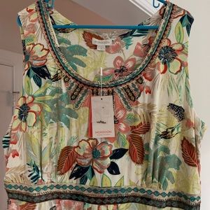 NWT Monsoon Tropicana Maxi Dress - Plus Size